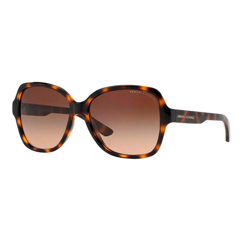 Armani Exchange braune Acetat-Sonnenbrille
