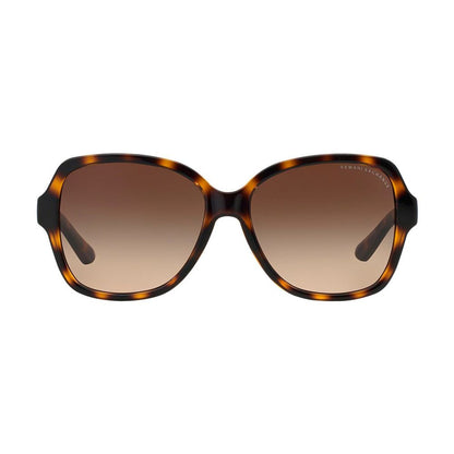 Armani Exchange braune Acetat-Sonnenbrille
