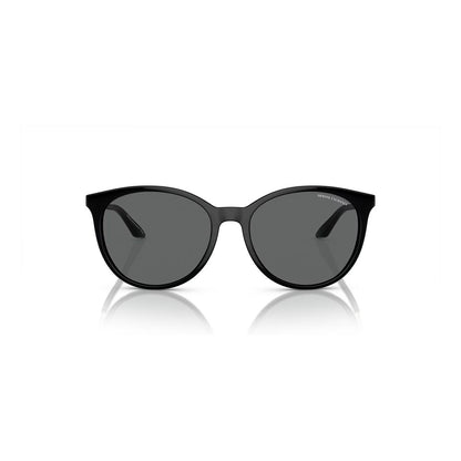 Armani Exchange Schwarze Sonnenbrille aus injected Material
