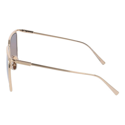 Ferragamo Sonnenbrille aus Goldmetall