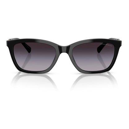 Emporio Armani Schwarze Sonnenbrille aus Acetat