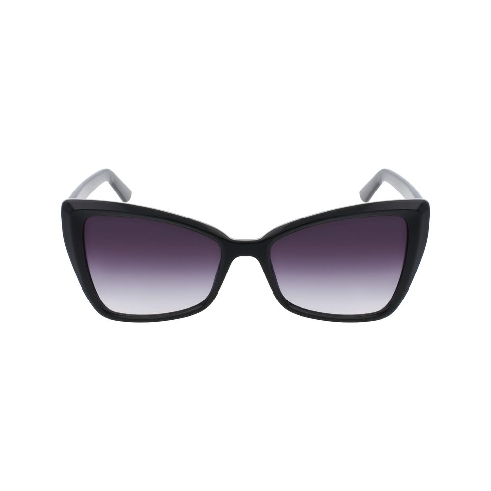 Karl Lagerfeld Schwarze Sonnenbrille aus injected Material