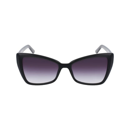 Karl Lagerfeld Schwarze Sonnenbrille aus injected Material