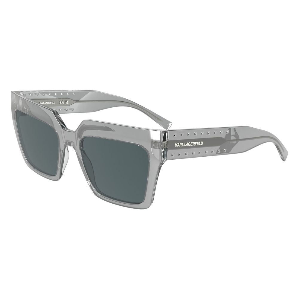 Karl Lagerfeld Transparente Sonnenbrille aus Einspritzkunststoff
