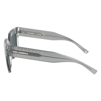 Karl Lagerfeld Transparente Sonnenbrille aus Einspritzkunststoff
