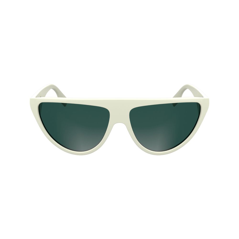 Karl Lagerfeld Weiße Sonnenbrille aus injected Material