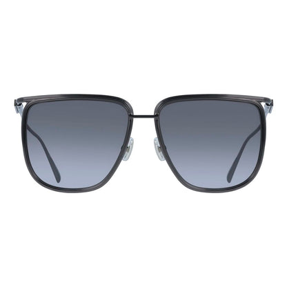 Ferragamo Graue Sonnenbrille aus Metall
