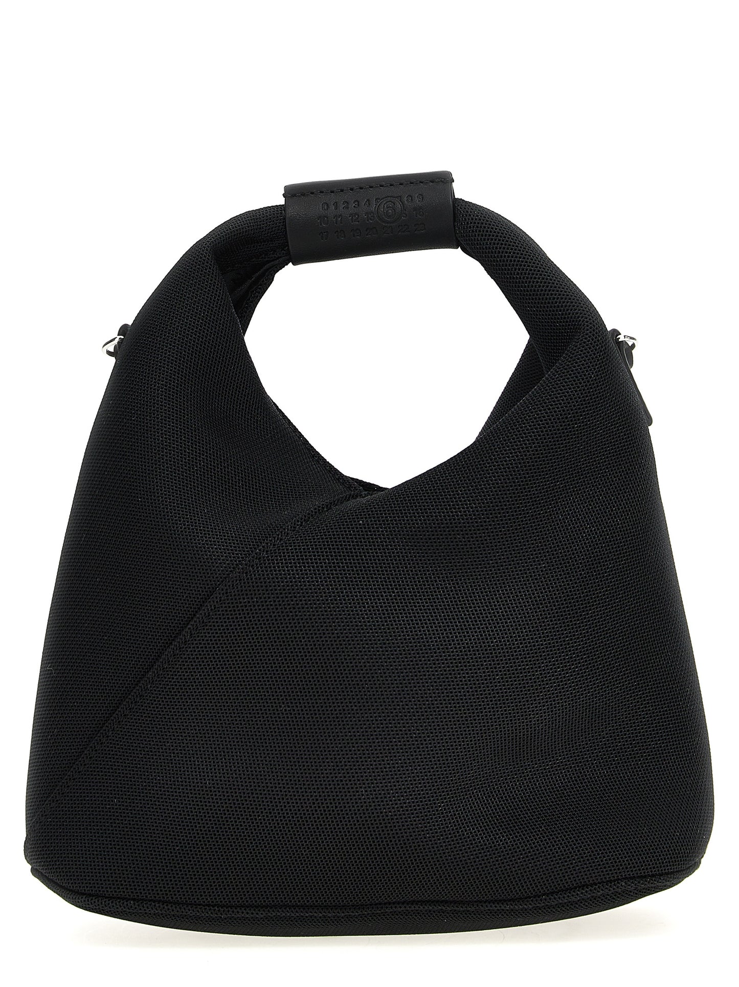 MM6 Maison Margiela Schwarze Crossbody-Tasche aus Polyester