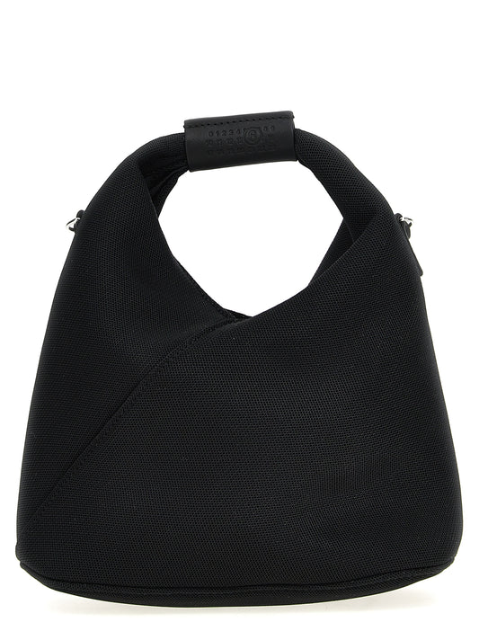 MM6 Maison Margiela Schwarze Crossbody-Tasche aus Polyester