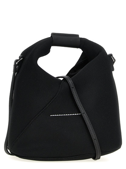 MM6 Maison Margiela Schwarze Crossbody-Tasche aus Polyester