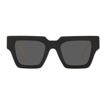 Versace Schwarze Sonnenbrille aus Acetat
