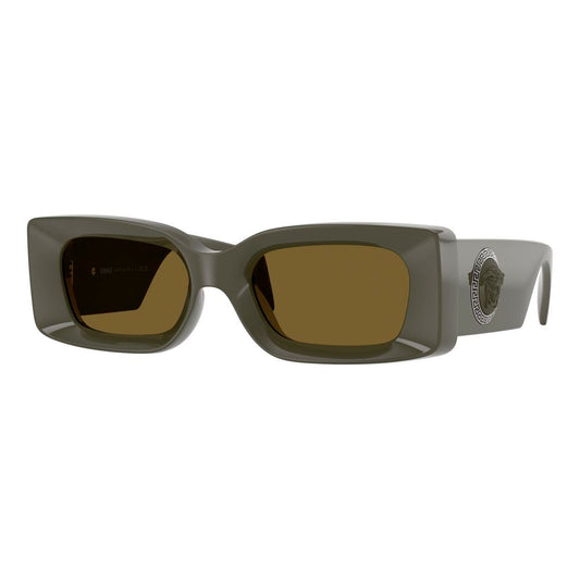 Versace Graue Sonnenbrille aus Acetat