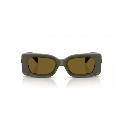 Versace Graue Sonnenbrille aus Acetat