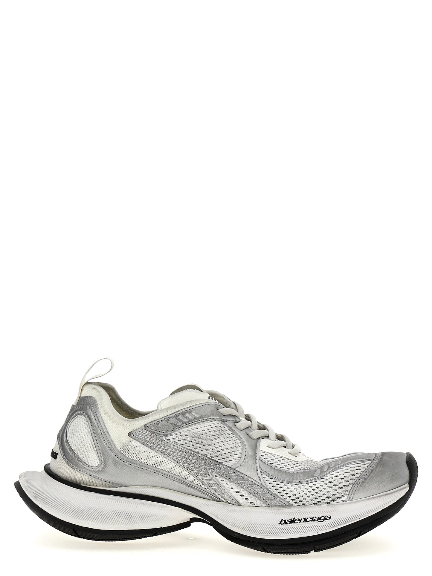 Balenciaga Graue Sportschuhe aus Polyester