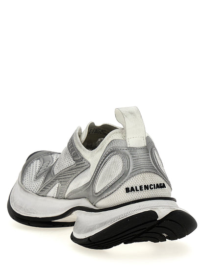 Balenciaga Graue Sportschuhe aus Polyester