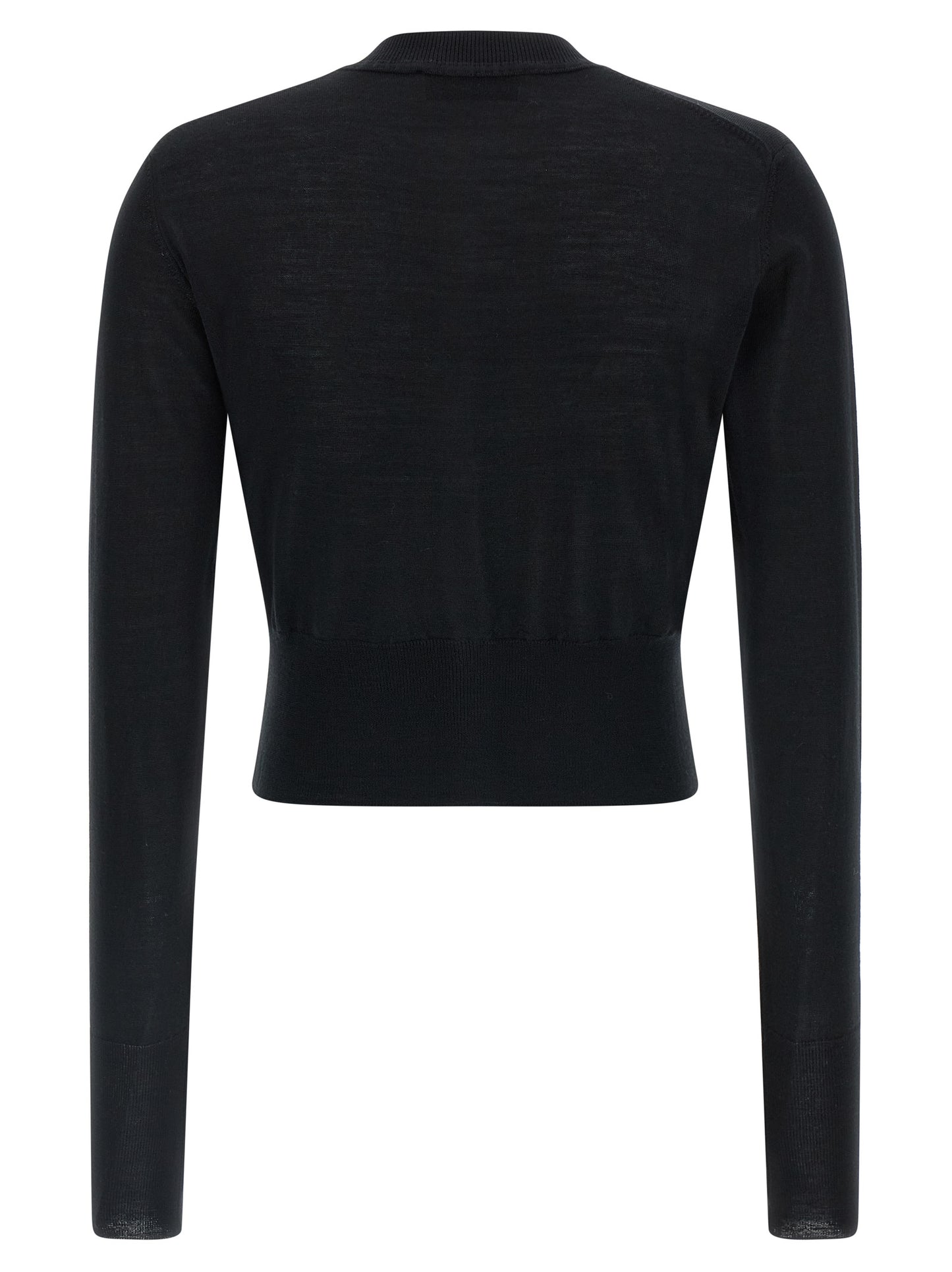 Vivienne Westwood Schwarzer Wollcardigan