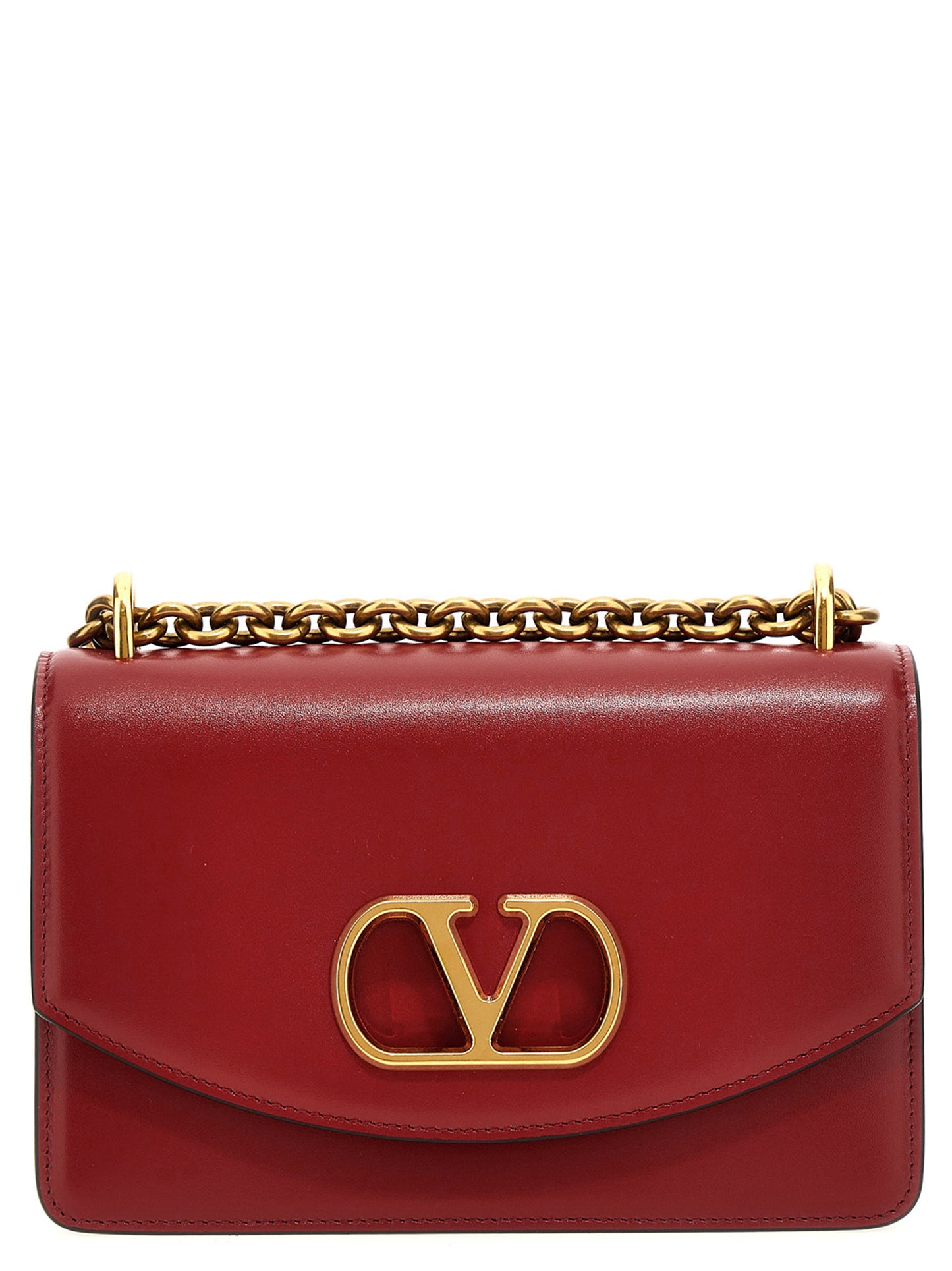 Valentino Garavani Schultertasche aus mehrfarbigem Kalbsleder