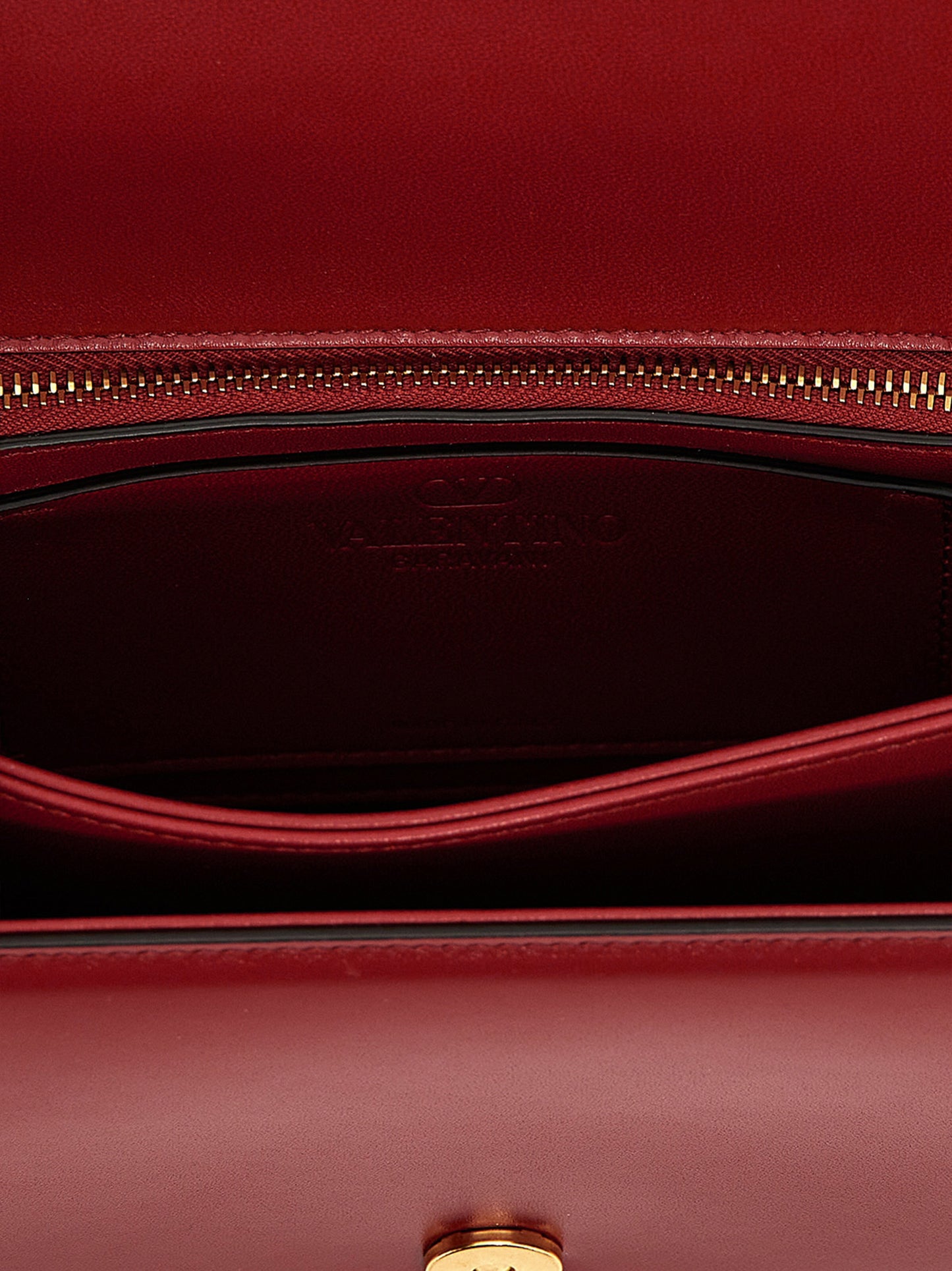 Valentino Garavani Schultertasche aus mehrfarbigem Kalbsleder
