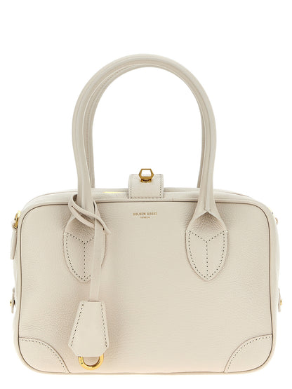 Golden Goose Weiße Ziegenleder-Handtasche