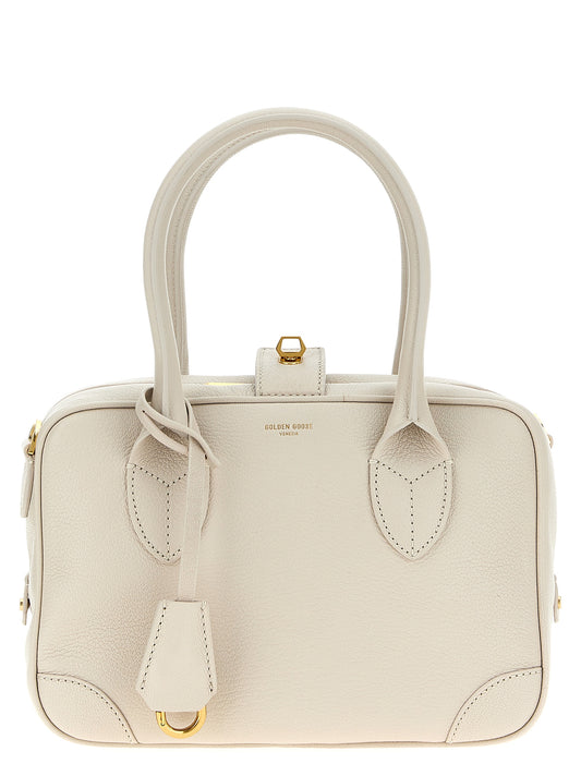 Golden Goose Weiße Ziegenleder-Handtasche
