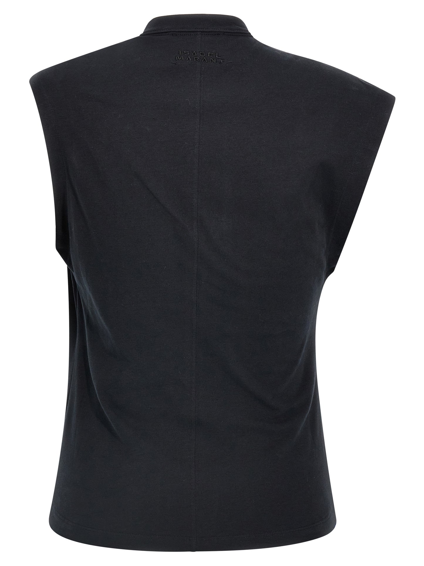 Isabel Marant Schwarzes Baumwoll-T-Shirt