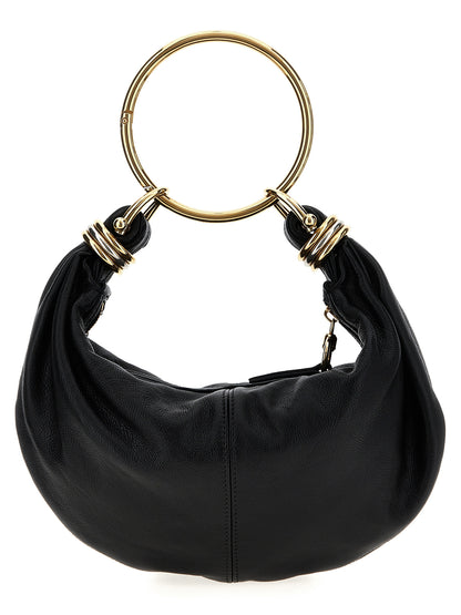 Chloé Schwarze Kalbsleder-Handtasche