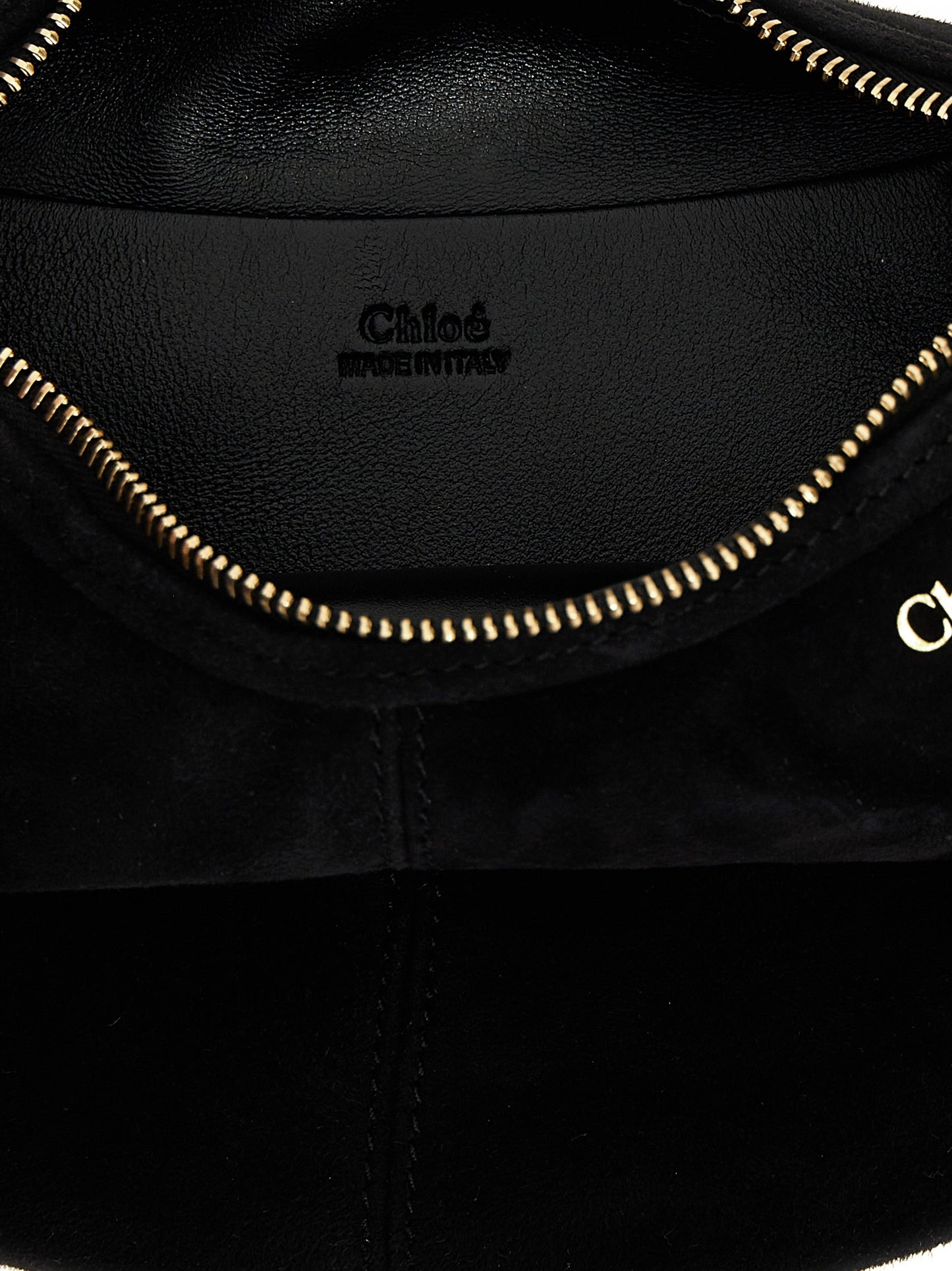 Chloé Schwarze Ziegenleder-Handtasche