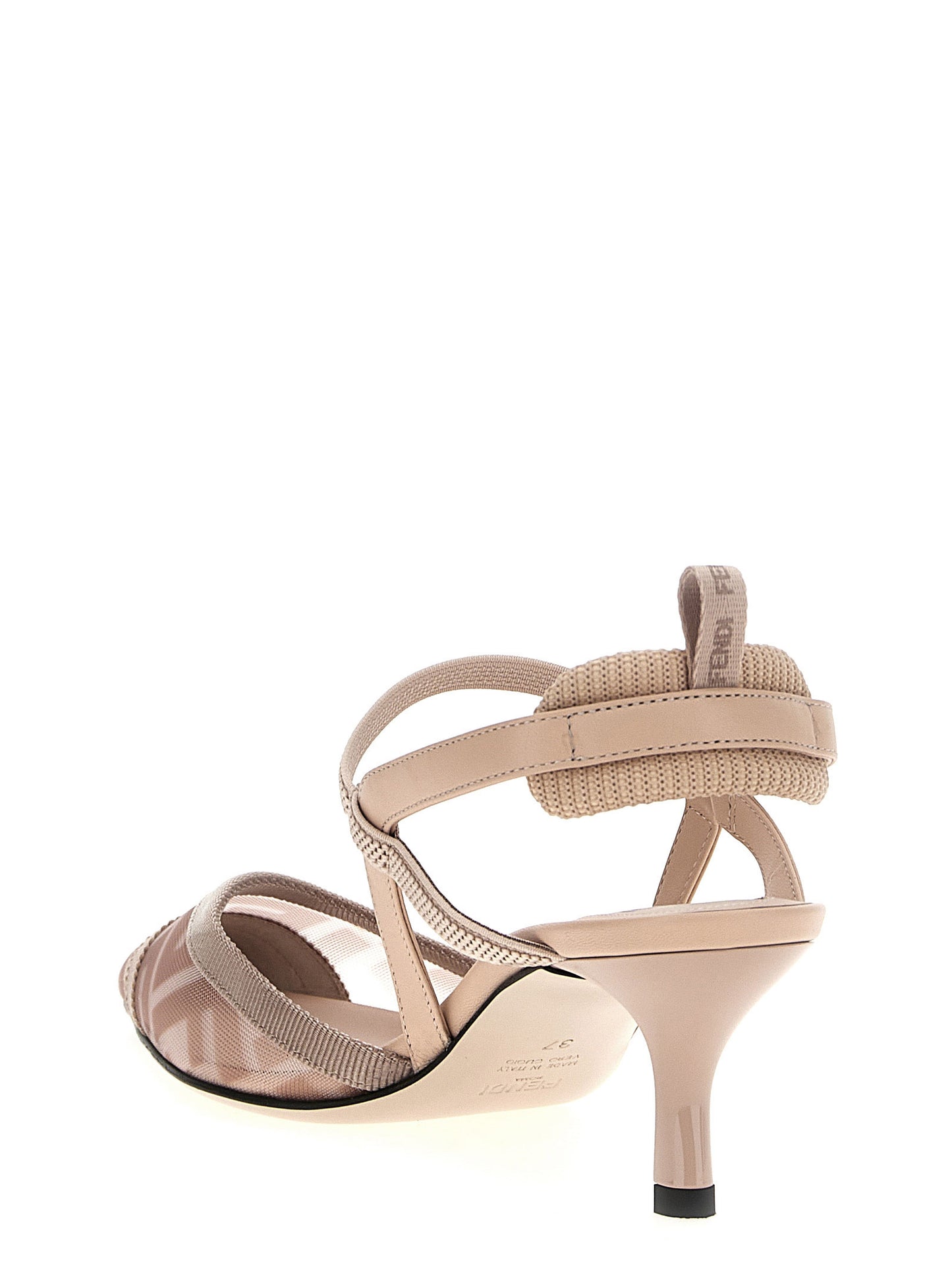Fendi Pumps mit mittlerem Absatz aus mehrfarbigem Polyamid