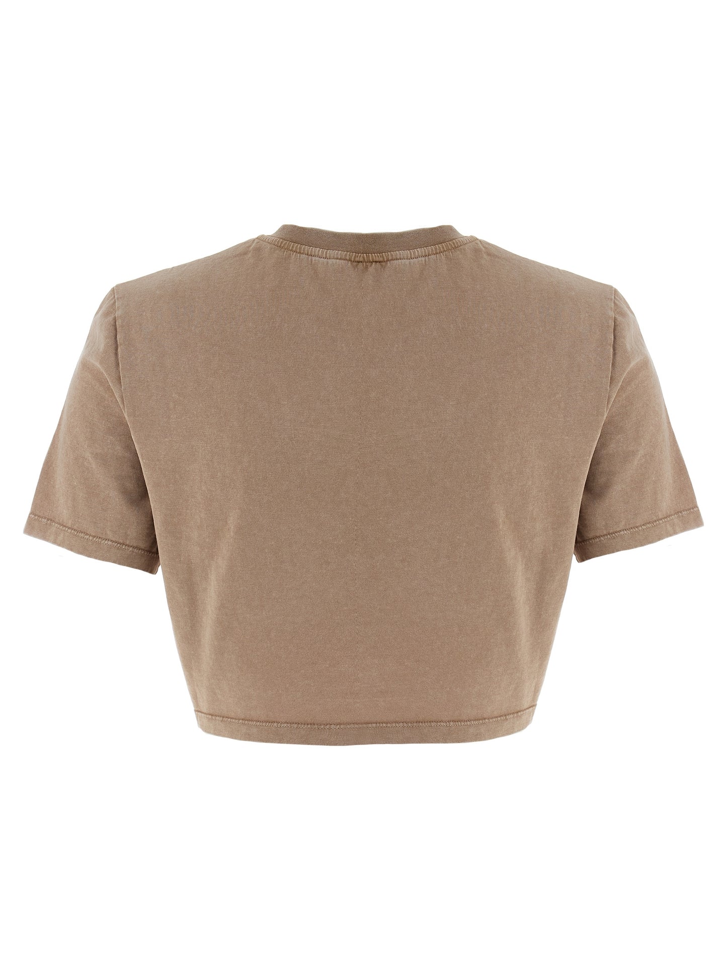 Fendi Braunes Baumwoll-T-Shirt