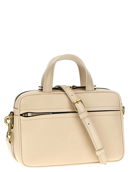 Valentino Garavani Zweifarbige Lammleder-Handtasche