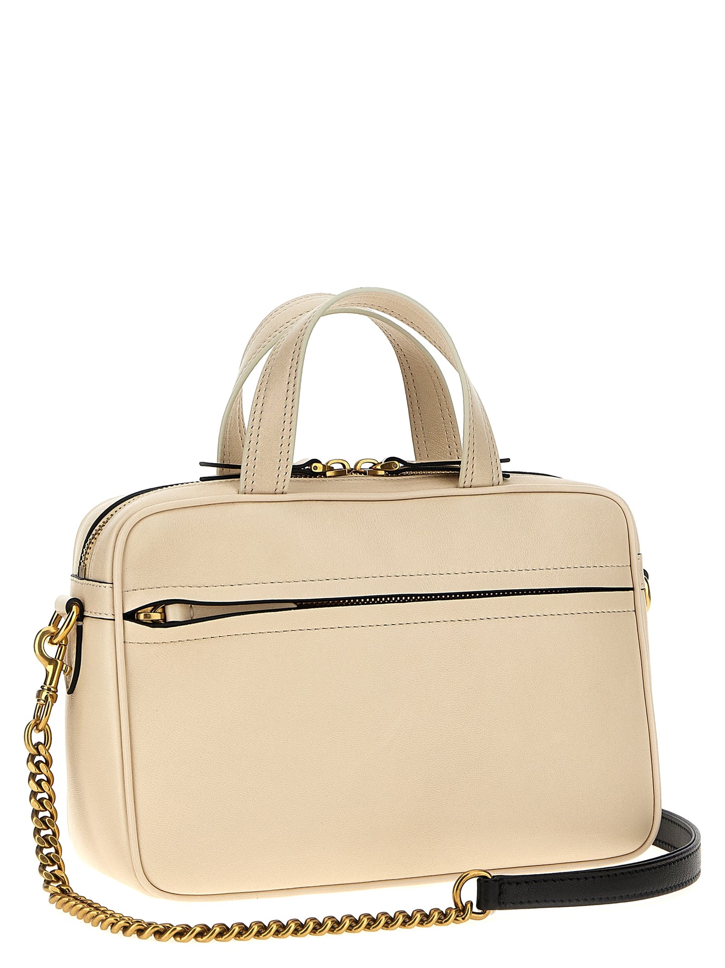 Valentino Garavani Zweifarbige Lammleder-Handtasche