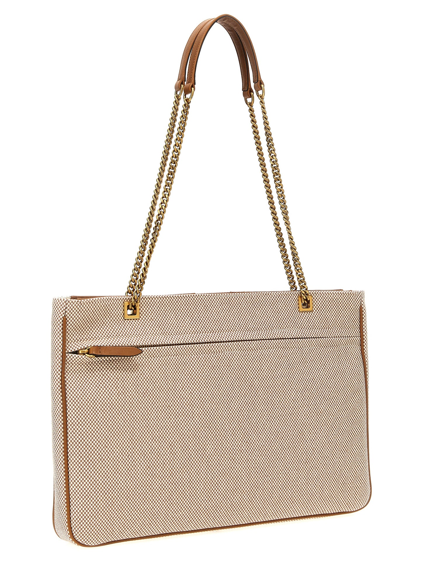 Valentino Garavani Beige Baumwolltasche
