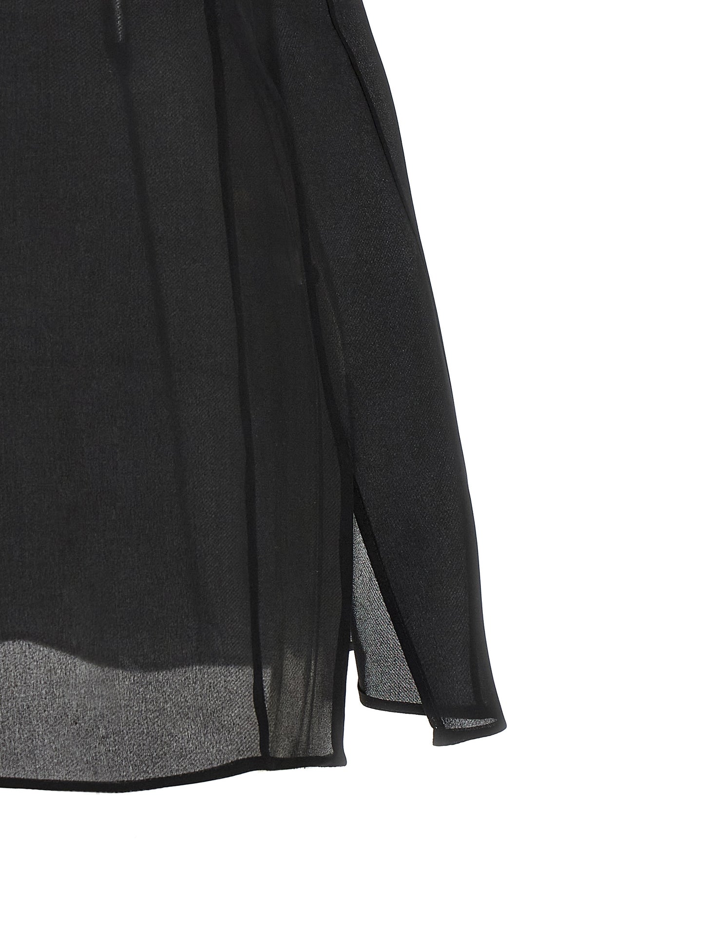 Khaite Schwarze Seiden-Tanktops