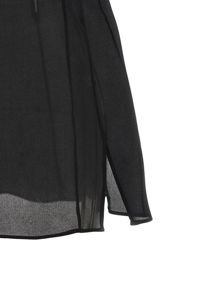 Khaite Schwarze Seiden-Tanktops