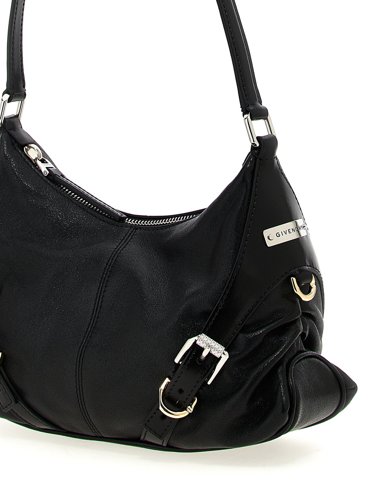 Givenchy Schwarze Lammleder-Schultertasche