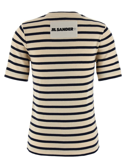 Jil Sander Mehrfarbiges Baumwoll-T-Shirt