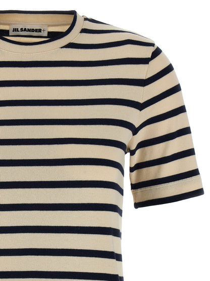 Jil Sander Mehrfarbiges Baumwoll-T-Shirt