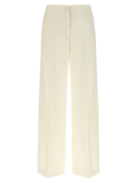 Brioni Weiße Woll-Freizeithose
