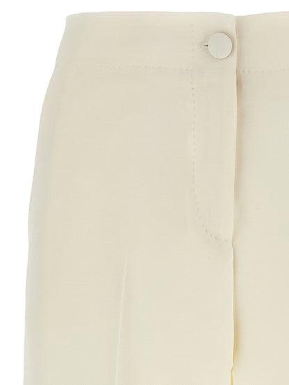 Brioni Weiße Woll-Freizeithose