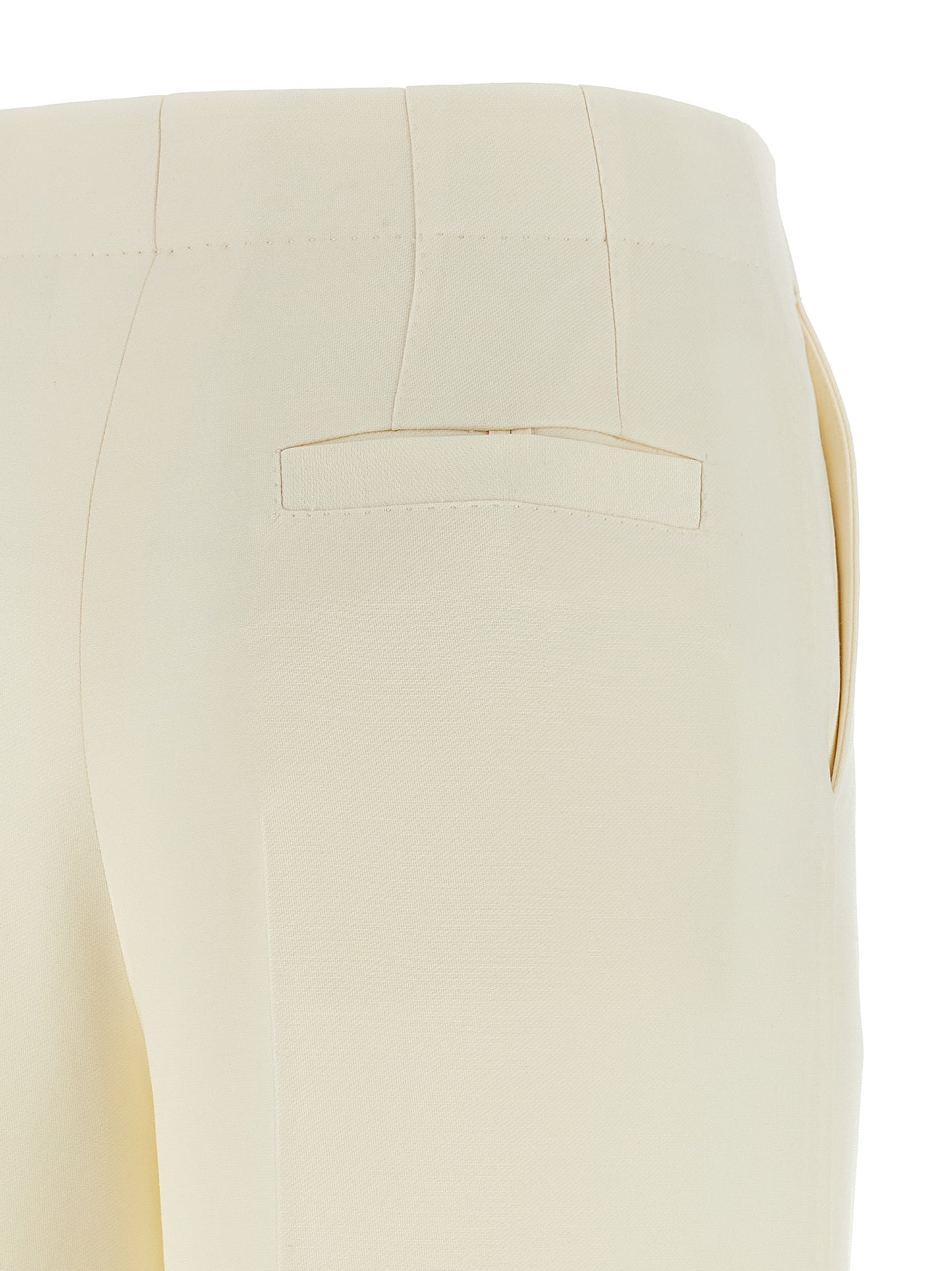 Brioni Weiße Woll-Freizeithose