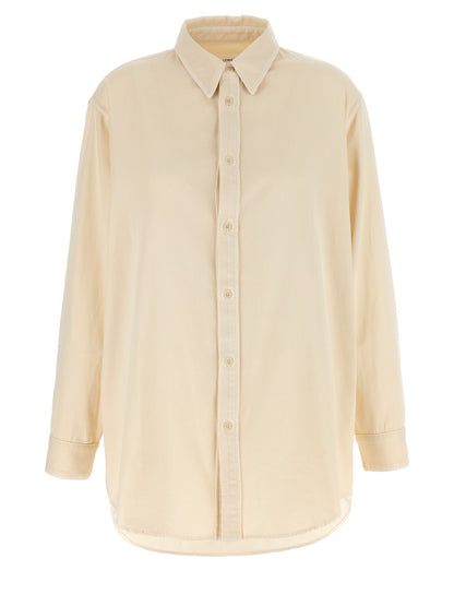 Lemaire Weiße Baumwollbluse