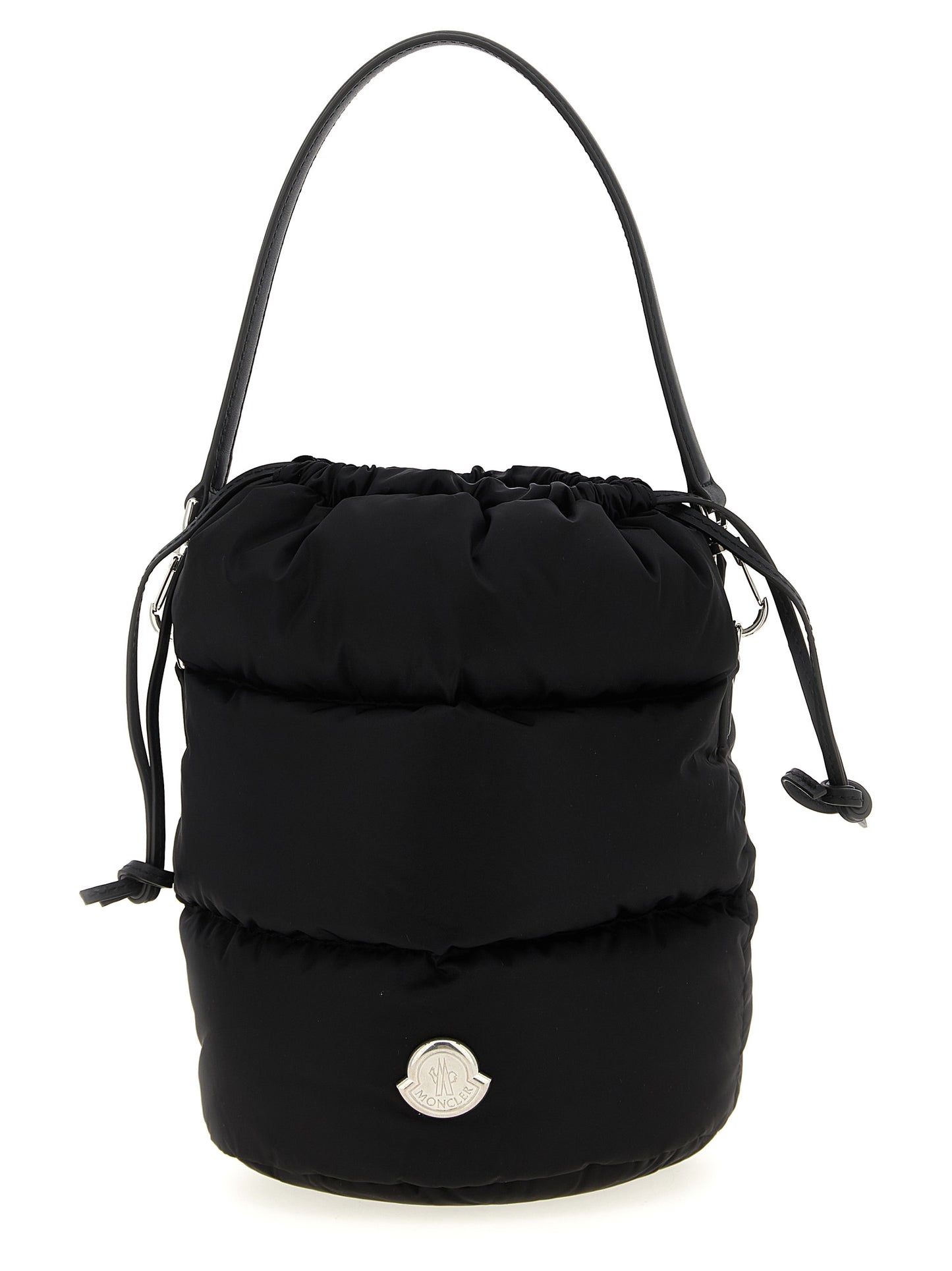 Moncler Schwarze Schultertasche aus Polyamid