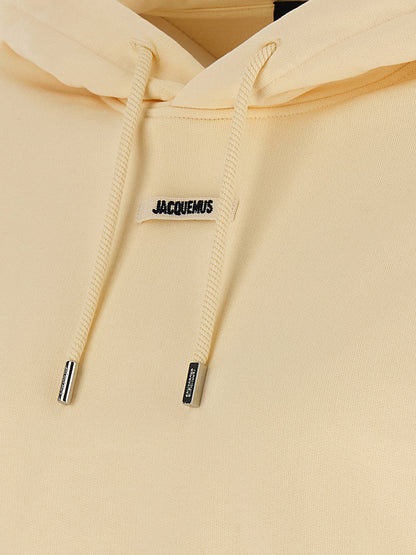 Jacquemus Beige Baumwoll-Kapuzenpullover