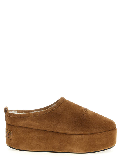 Balenciaga Braune Mules aus Kalbsleder