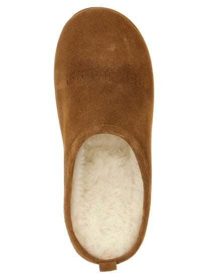 Balenciaga Braune Mules aus Kalbsleder