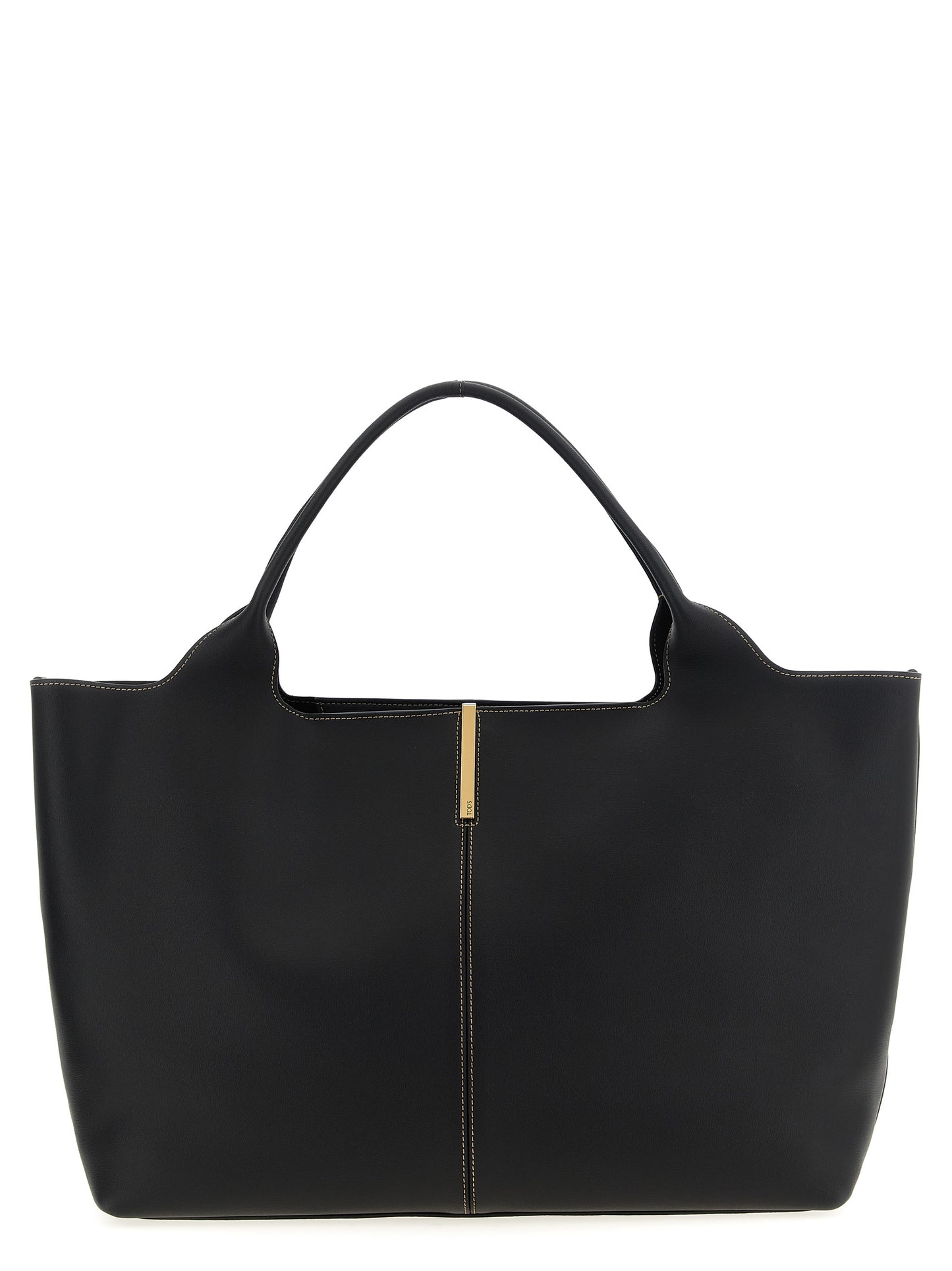 Tod's Schwarze Kalbsleder-Tasche