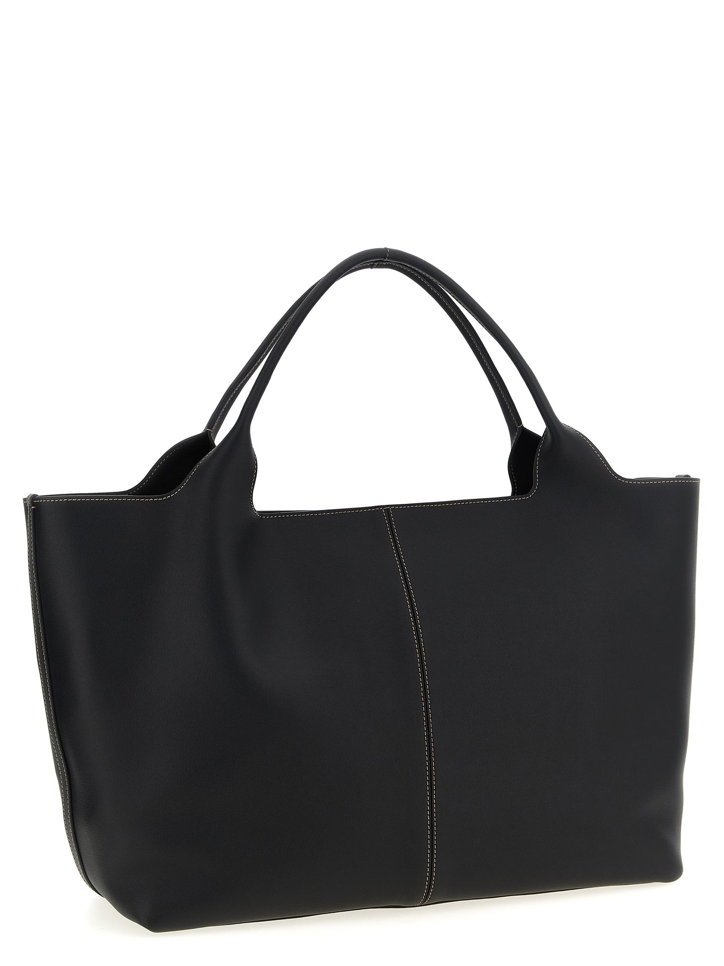 Tod's Schwarze Kalbsleder-Tasche