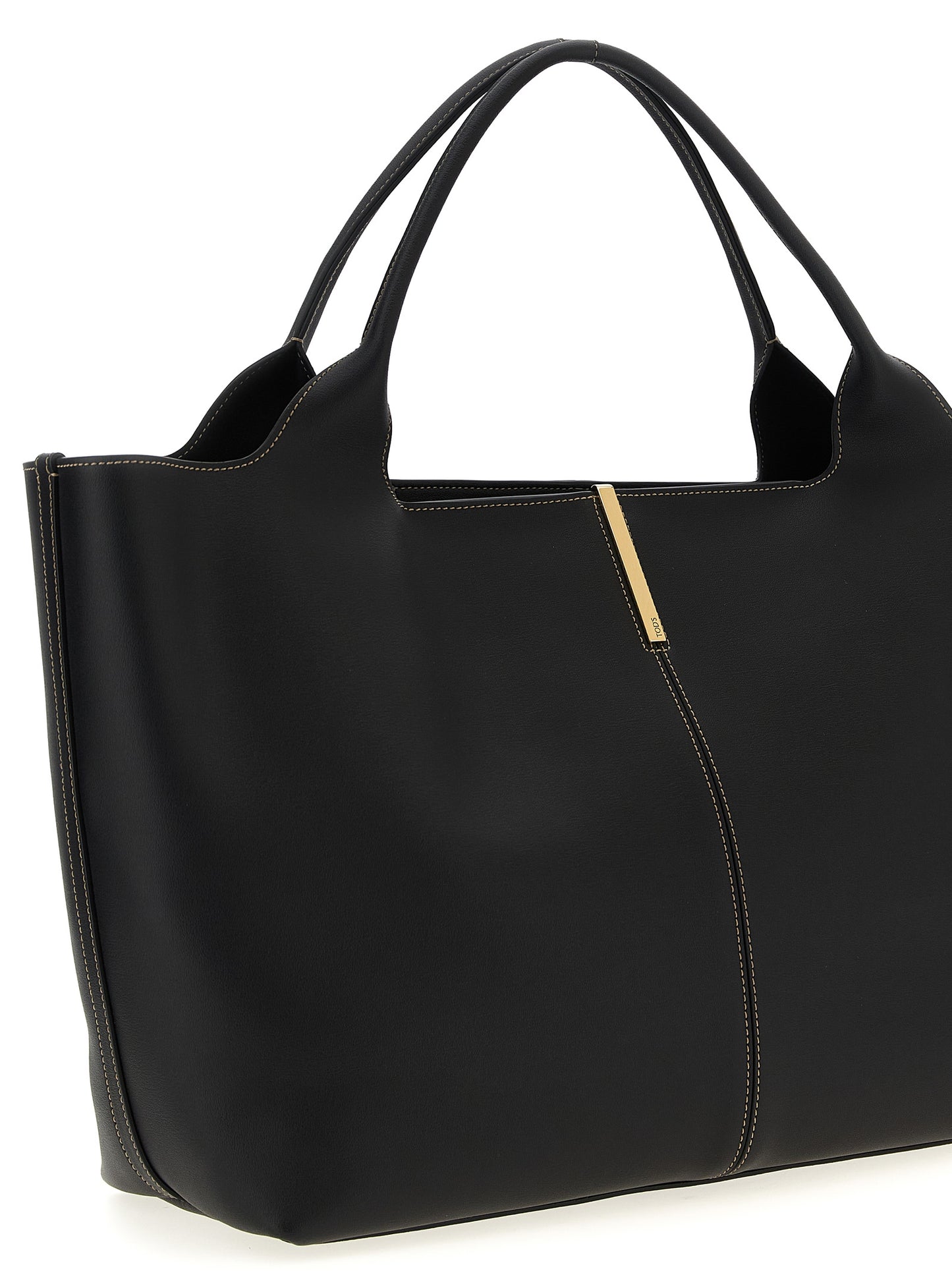 Tod's Schwarze Kalbsleder-Tasche
