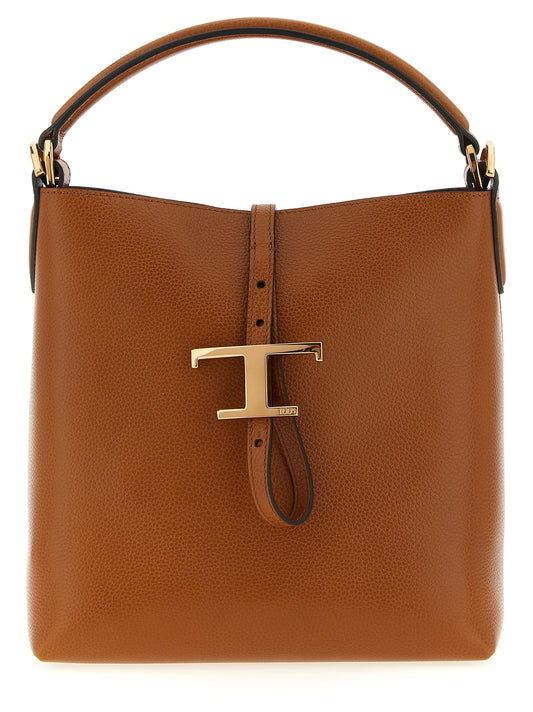 Tod's Braune Kalbsleder-Handtasche