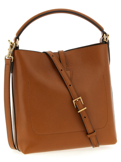 Tod's Braune Kalbsleder-Handtasche